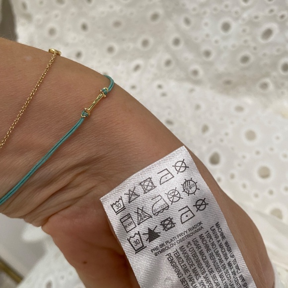 MNG by Mango Elegant Stylish White Open Eyelet 100% Cotton Blouse Shirt Size S - Picture 7 of 8